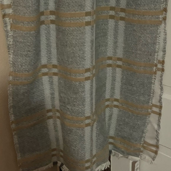 NWT Loft Striped Blanket Scarf - Picture 6 of 11